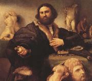 Lorenzo Lotto Andrea Odoni (mk45) oil painting reproduction